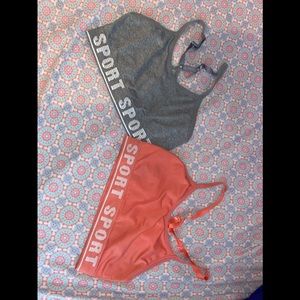 Two sports bra from Just Be. Size 2x